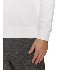 TOMMY HILFIGER TH Rundhals-Sweatshirt aus Baumwolle Wei&szlig; - Sweatshirts Herren - 4