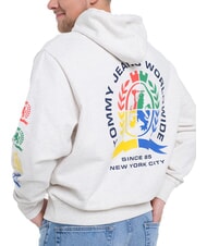 TOMMY HILFIGER TH JEANS Baumwoll-Sweatshirt mit Aufdruck - Sweatshirts Herren