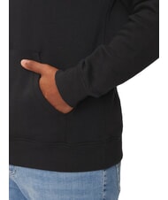 TOMMY HILFIGER TH JEANS Sweatshirt mit Tasche und Kapuze Schwarz - Sweatshirts Herren - 4
