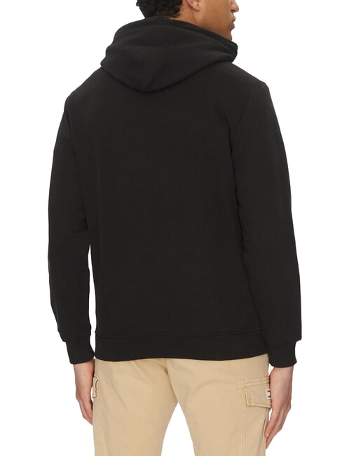TH JEANS Sweatshirt mit Tasche und Kapuze Schwarz - Sweatshirts Herren