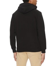TOMMY HILFIGER TH JEANS Sweatshirt mit Tasche und Kapuze Schwarz - Sweatshirts Herren - 2