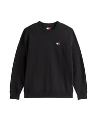 TOMMY HILFIGER TH JEANS Baumwoll-Sweatshirt mit Rundhalsausschnitt Schwarz - Sweatshirts Herren - 4