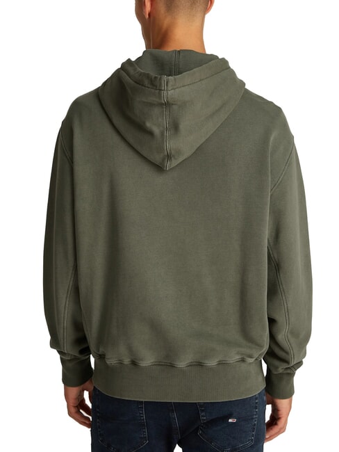 TH JEANS Hoodie mit Logostickerei M&uuml;digkeit gr&uuml;n - Sweatshirts Herren