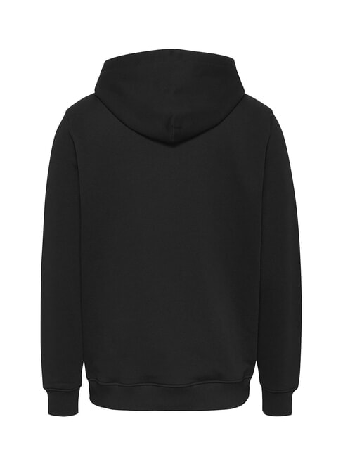 TH JEANS Hoodie mit Flaggenaufn&auml;her Schwarz - Sweatshirts Herren