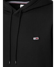 TOMMY HILFIGER TH JEANS Hoodie in regul&auml;rer Passform Schwarz - Sweatshirts Herren - 3
