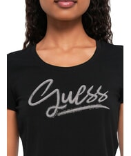 GUESS SCRIPT T-Shirt jetbla - T-Shirts und Tops f&uuml;r Damen - 3