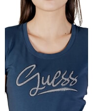 GUESS SCRIPT T-Shirt Mondhelle Nacht - T-Shirts und Tops f&uuml;r Damen - 2