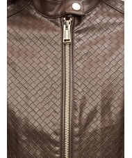 GUESS CLAUDINE Bikerjacke dunkler Kaffee - Damenjacken - 3