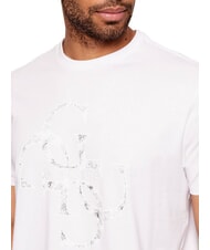 GUESS SHIMMER 4G Baumwoll-T-Shirt purwei&szlig; - Herren-T-Shirts - 3