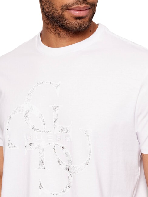 SHIMMER 4G Baumwoll-T-Shirt purwei&szlig; - Herren-T-Shirts