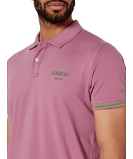 ICEBERG BASIC Poloshirt aus Baumwolle Himbeere - Herren-Polo-Shirts/Herren-Polo-Shirt/Herrenpoloshirt/Herrenpoloshirts - 3