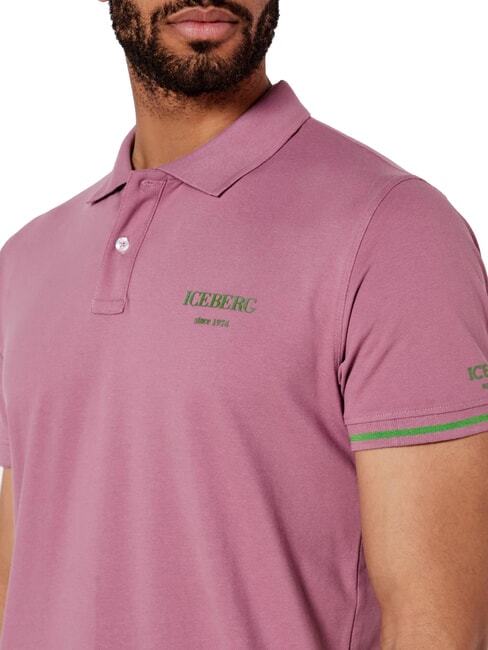 BASIC Poloshirt aus Baumwolle Himbeere - Herren-Polo-Shirts/Herren-Polo-Shirt/Herrenpoloshirt/Herrenpoloshirts