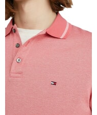 TOMMY HILFIGER TH Kurz&auml;rmeliges Poloshirt aus Baumwolle Rosa - Herren-Polo-Shirts/Herren-Polo-Shirt/Herrenpoloshirt/Herrenpoloshirts - 3