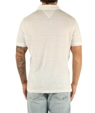 TOMMY HILFIGER TH Kurz&auml;rmeliges Leinen-Polohemd - Herren-Polo-Shirts/Herren-Polo-Shirt/Herrenpoloshirt/Herrenpoloshirts