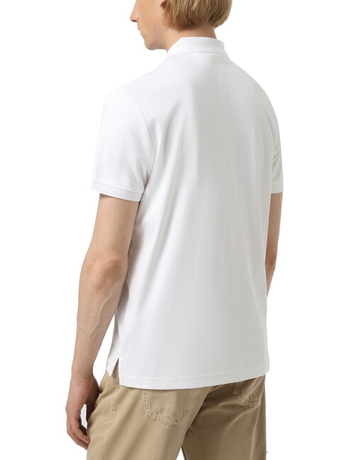 TH Kurz&auml;rmeliges Poloshirt aus Baumwolle Wei&szlig; - Herren-Polo-Shirts/Herren-Polo-Shirt/Herrenpoloshirt/Herrenpoloshirts