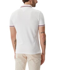 TOMMY HILFIGER TH TIPPED Schmal geschnittenes, kurz&auml;rmeliges Poloshirt - Herren-Polo-Shirts/Herren-Polo-Shirt/Herrenpoloshirt/Herrenpoloshirts