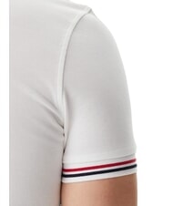 TOMMY HILFIGER TH TIPPED Schmal geschnittenes, kurz&auml;rmeliges Poloshirt Wei&szlig; - Herren-Polo-Shirts/Herren-Polo-Shirt/Herrenpoloshirt/Herrenpoloshirts - 4
