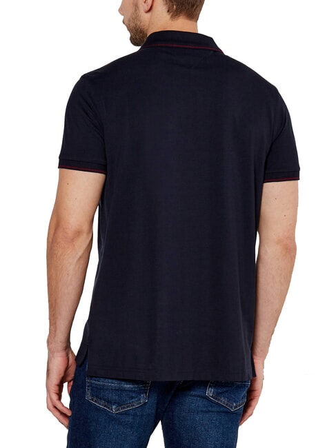 TH Kurz&auml;rmeliges Poloshirt mit Paspelierung W&uuml;stenhimmel - Herren-Polo-Shirts/Herren-Polo-Shirt/Herrenpoloshirt/Herrenpoloshirts