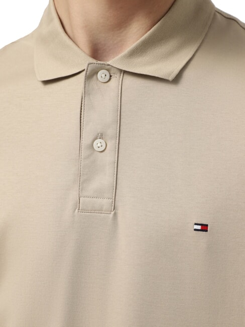 TH Kurz&auml;rmeliges Poloshirt aus Baumwolle Sandelholz - Herren-Polo-Shirts/Herren-Polo-Shirt/Herrenpoloshirt/Herrenpoloshirts