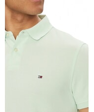 TOMMY HILFIGER TH Kurzarm-Poloshirt in regul&auml;rer Passform Opalgr&uuml;n - Herren-Polo-Shirts/Herren-Polo-Shirt/Herrenpoloshirt/Herrenpoloshirts - 3