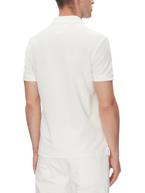 TH Kurz&auml;rmeliges Poloshirt mit Monogrammstickerei Wei&szlig; - Herren-Polo-Shirts/Herren-Polo-Shirt/Herrenpoloshirt/Herrenpoloshirts