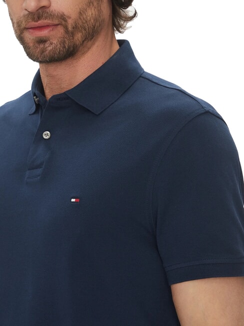 TH Kurzarm-Poloshirt in regul&auml;rer Passform Nachthimmel - Herren-Polo-Shirts/Herren-Polo-Shirt/Herrenpoloshirt/Herrenpoloshirts