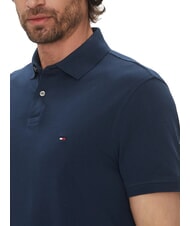 TOMMY HILFIGER TH Kurzarm-Poloshirt in regul&auml;rer Passform Nachthimmel - Herren-Polo-Shirts/Herren-Polo-Shirt/Herrenpoloshirt/Herrenpoloshirts - 3