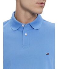 TOMMY HILFIGER TH Kurzarm-Poloshirt in regul&auml;rer Passform blauer Zauber - Herren-Polo-Shirts/Herren-Polo-Shirt/Herrenpoloshirt/Herrenpoloshirts - 3