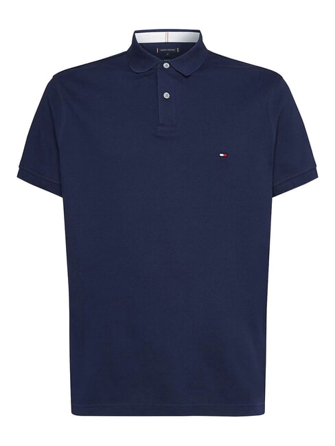 TH Kurzarm-Poloshirt in regul&auml;rer Passform Carbon Navy - Herren-Polo-Shirts/Herren-Polo-Shirt/Herrenpoloshirt/Herrenpoloshirts