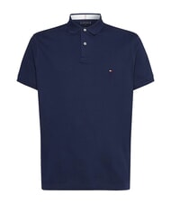 TOMMY HILFIGER TH Kurzarm-Poloshirt in regul&auml;rer Passform Carbon Navy - Herren-Polo-Shirts/Herren-Polo-Shirt/Herrenpoloshirt/Herrenpoloshirts - 4