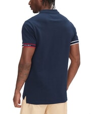TOMMY HILFIGER TH JEANS Kurz&auml;rmeliges Poloshirt mit elastischem Bund und Logo dunkle Nachtmarine - Herren-Polo-Shirts/Herren-Polo-Shirt/Herrenpoloshirt/Herrenpoloshirts - 2