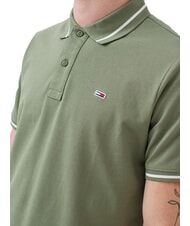 TOMMY HILFIGER TH JEANS Schmal geschnittenes, kurz&auml;rmeliges Poloshirt Aruba Green - Herren-Polo-Shirts/Herren-Polo-Shirt/Herrenpoloshirt/Herrenpoloshirts - 3