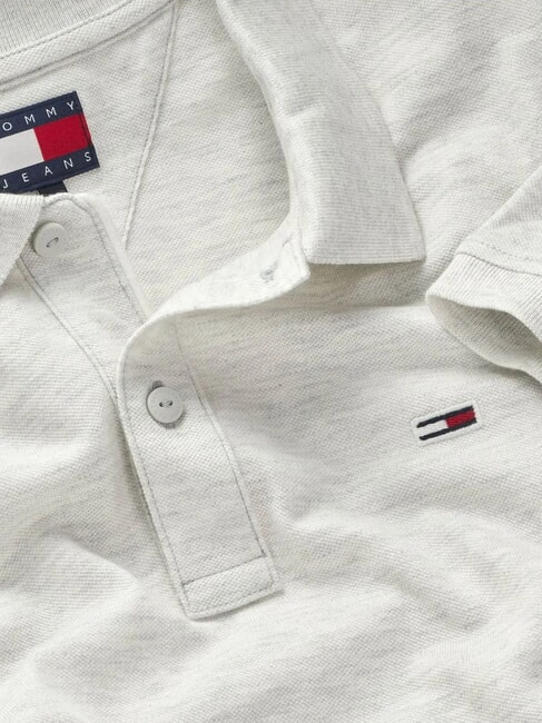 TH JEANS Kurz&auml;rmeliges Poloshirt mit Flagge Schneewei&szlig;es Heidekraut - Herren-Polo-Shirts/Herren-Polo-Shirt/Herrenpoloshirt/Herrenpoloshirts