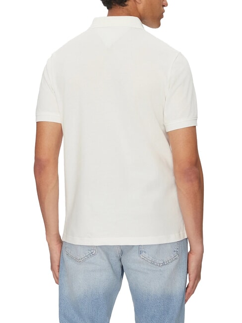 TH JEANS Kurz&auml;rmeliges Poloshirt mit Logo ecru - Herren-Polo-Shirts/Herren-Polo-Shirt/Herrenpoloshirt/Herrenpoloshirts