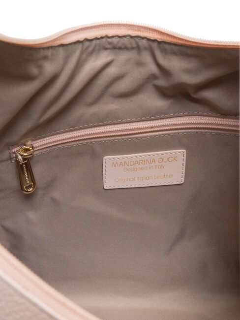 MELLOW LEATHER Schultertasche, Leder Bonbonrosa - Damentaschen