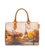 YNOT YESBAG Schultertasche mit Schultergurt lustiges Paris - Damentaschen - 4