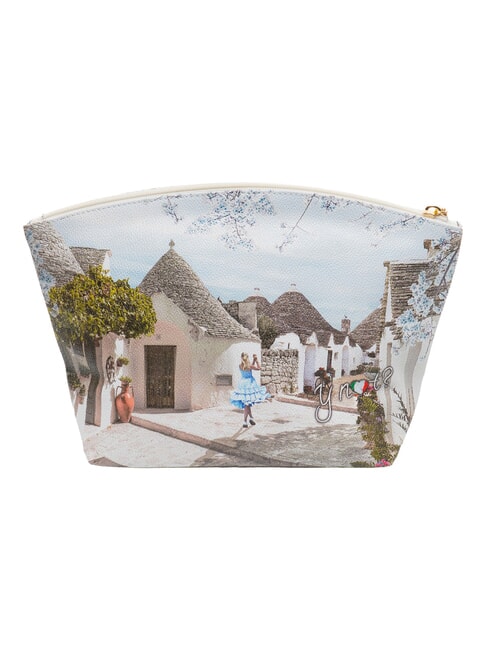 YESBAG Gro&szlig;er, ausgestellter Kosmetikkoffer Alice in Trulli - Beauty-Case