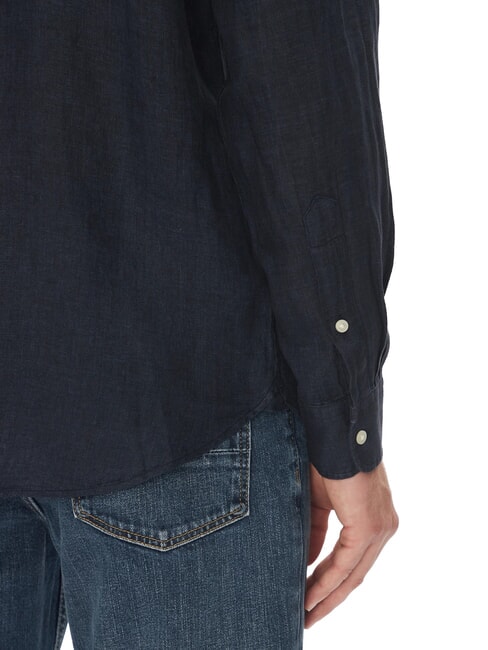 TH Hemd mit normaler Passform und koreanischem Kragen W&uuml;stenhimmel - Herrenhemden