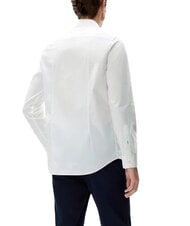 TOMMY HILFIGER TH Lang&auml;rmeliges Stretch-Baumwollhemd - Herrenhemden