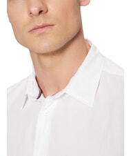 TOMMY HILFIGER TH Lang&auml;rmeliges Baumwollhemd optisches Wei&szlig; - Herrenhemden - 3