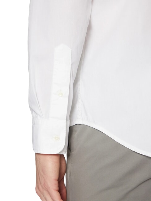 TH Lang&auml;rmeliges Baumwollhemd optisches Wei&szlig; - Herrenhemden