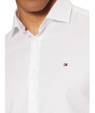 TOMMY HILFIGER TH Schmal geschnittenes Langarmhemd optisches Wei&szlig; - Herrenhemden - 4