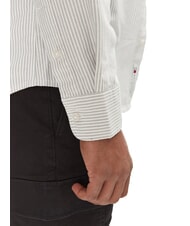 TOMMY HILFIGER TH JEANS Lang&auml;rmeliges gestreiftes Hemd Aruba gr&uuml;ner Streifen - Herrenhemden - 4