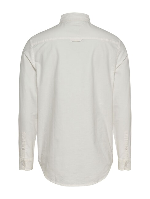 TH JEANS Oxford-Hemd in regul&auml;rer Passform ecru - Herrenhemden