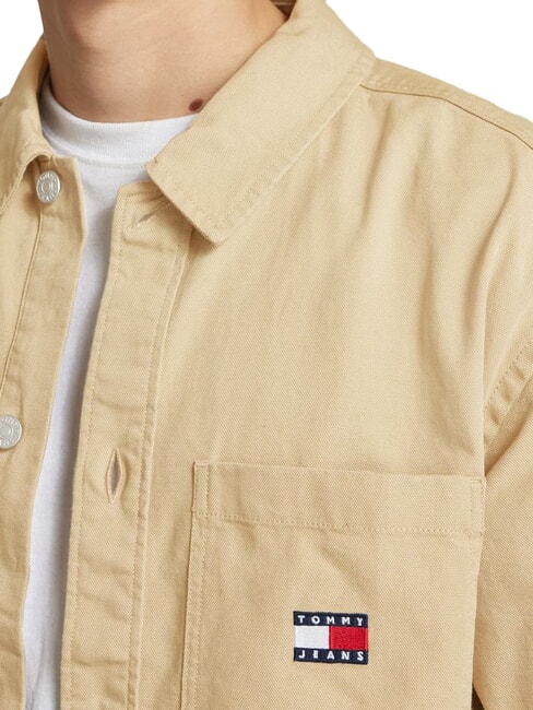 TH JEANS Sporthemd mit Taschen Reliktbr&auml;une - Herrenhemden