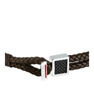 SECTOR BANDY Herrenarmband aus geflochtenem Leder braun - Herrenarmb&auml;nder - 3