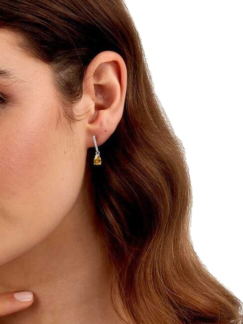 TESORI Kristallohrringe SILBER - Ohrringe