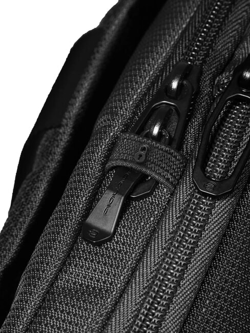 PQ-EARTH Reiserucksack f&uuml;r 17"-PC und iPadPro Schwarz - PC-Rucks&auml;cke