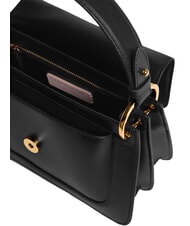 COCCINELLE C-ME CALF&MARB Handtasche mit Schulterriemen Schwarz - Damentaschen - 3