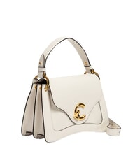 COCCINELLE C-ME CALF COCKER Kleine Ledertasche mit Schultergurt Perle - Damentaschen - 2